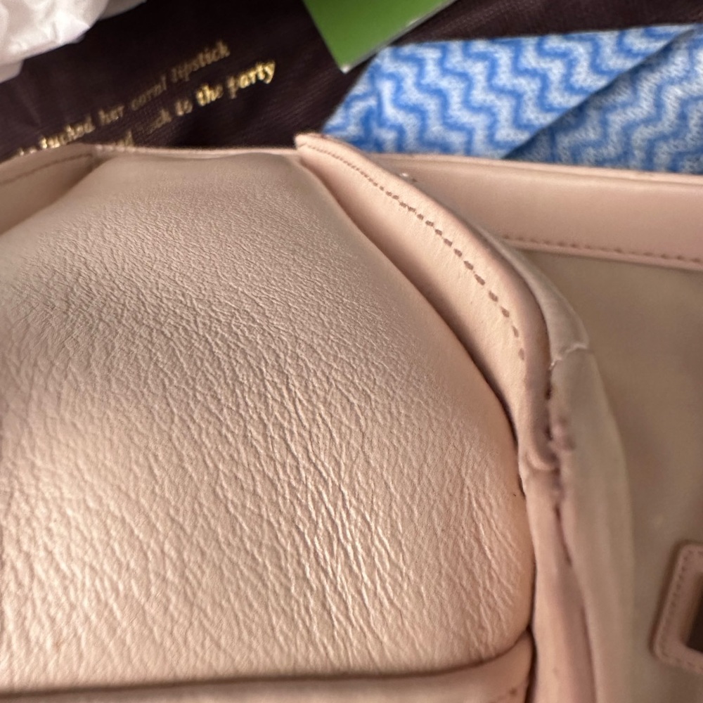 🎉host pick ♠️ Kate Spade Emerson Place  Vivenna quilted bag in light beige pink - Picture 11 of 16